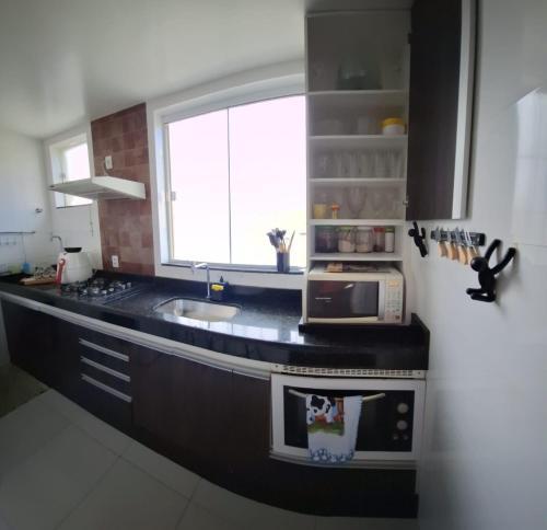 Dapur atau dapur kecil di Apartamento Completo com garagem - Diamantina