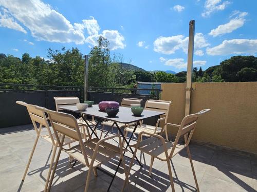 Banyuls-sur-Mer: Appartement pour 5 pers. avec terrasse, calme et parking sécurisé - FR-1-309-516