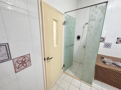 Ein Badezimmer in der Unterkunft 樂點民宿