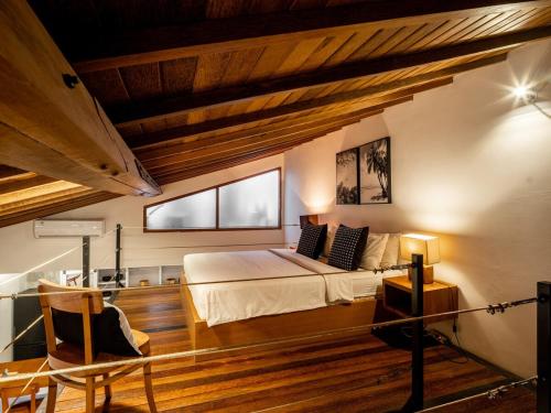 Ένα ή περισσότερα κρεβάτια σε δωμάτιο στο Bisma Apartment Canggu