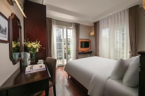 Sunline Central Hotelにあるテレビまたはエンターテインメントセンター