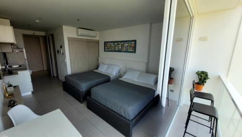 Hotel Porto Horizonte suite 1426にあるシーティングエリア