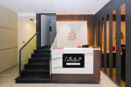 a stairway with a sign that says californication at Super Collection O Ranchi Station Road Near Gurudwara Formerly Hotel Galaxy in Rānchī