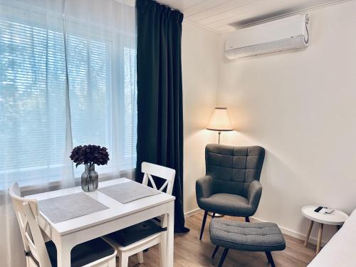 Posezení v ubytování Katariina Apartments