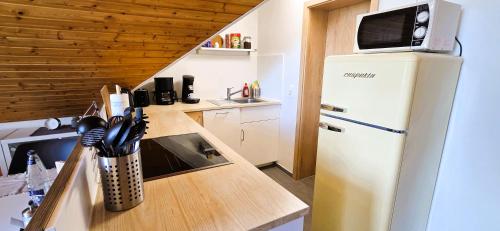 Dapur atau dapur kecil di Appartement Seeve