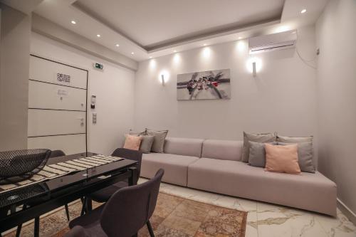 Posedenie v ubytovaní Amazing apartment in Glyfada center