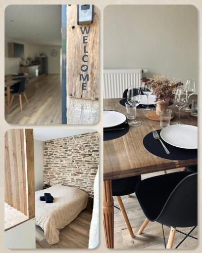 Appartement 3 étoiles tout confort et spacieux en campagne bourguignonne