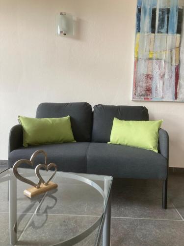 Posezení v ubytování Große Wohnung Oberntor