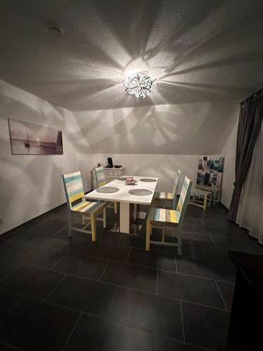 Posezení v ubytování Ferienwohnung JODIS