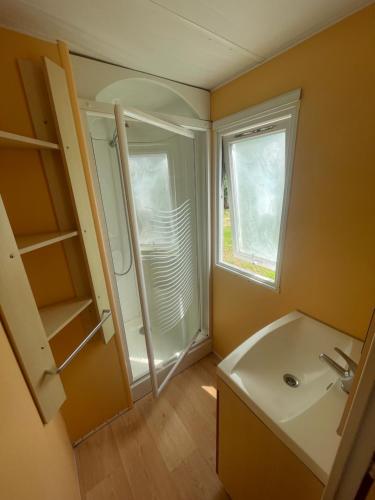 Koupelna v ubytování Mobil Home, S4, Turner