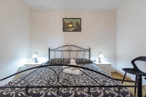 A bed or beds in a room at Casa vacanze Patrizia