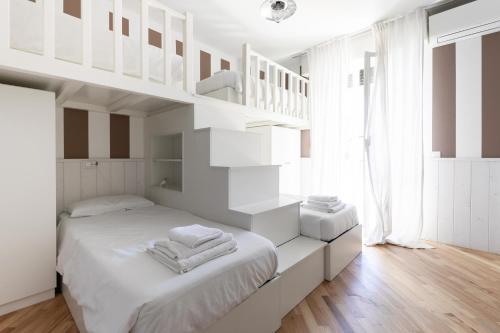 Postel nebo postele na pokoji v ubytování Studio EBi Vacation - Cervia