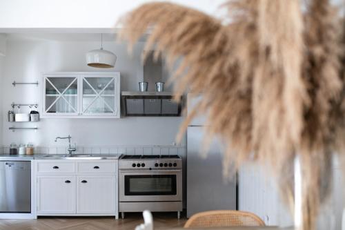 Kuchyň nebo kuchyňský kout v ubytování Studio EBi Vacation - Cervia