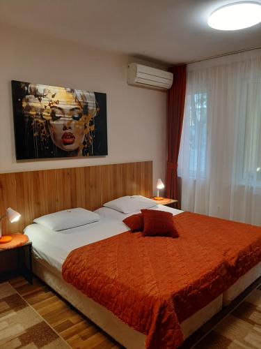 Ένα ή περισσότερα κρεβάτια σε δωμάτιο στο Private Rooms Silvia