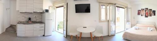 Kuchyň nebo kuchyňský kout v ubytování Sul Corso - Taormina Apartmets