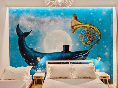 Ein Bett oder Betten in einem Zimmer der Unterkunft MSApartments