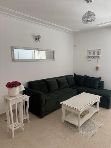Гостиная зона в Apartman Na pjenu od mora Becici