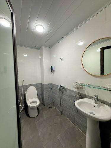 Ένα μπάνιο στο Haly Homestay