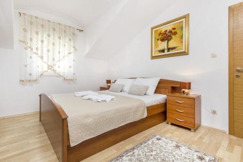 Postel nebo postele na pokoji v ubytování Villa Sea