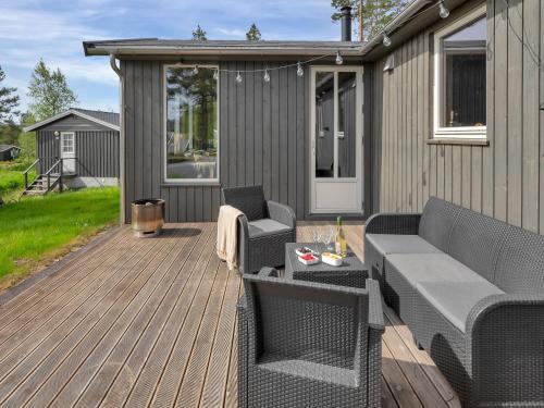 Posezení v ubytování Holiday Home Bjørkstue by Interhome