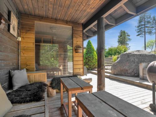 Χώρος καθιστικού στο Chalet Mariabu by Interhome