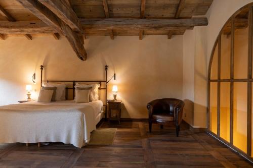 Un ou plusieurs lits dans un hébergement de l'établissement Le Hameau de Saparale
