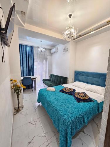 Postel nebo postele na pokoji v ubytování Bella Donna Hotel