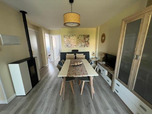 Kuchyň nebo kuchyňský kout v ubytování Apartamento da Fraga