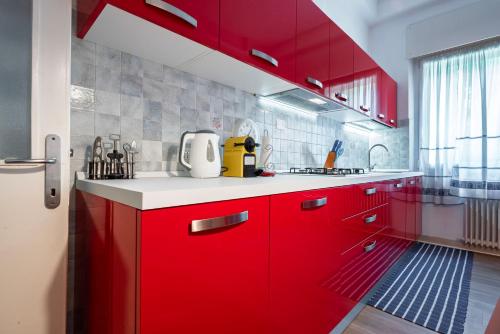 Una cocina o zona de cocina en Orso Marino