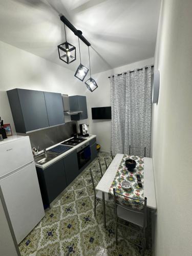 Η κουζίνα ή μικρή κουζίνα στο Casa vacanze I mori