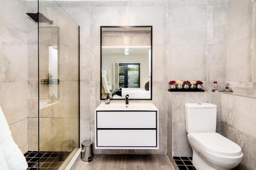 Ένα μπάνιο στο Vygeboom Villa/ Durbanville