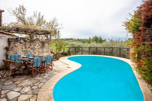 Forest stone Villa with pool