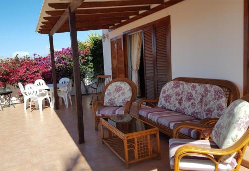 Ruang duduk di Bella Villa in Callao