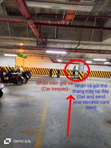 a group of motorcycles parked in a parking lot at Happiest Homestay 2 - Manor Crown Hue in Thôn Trường Giang