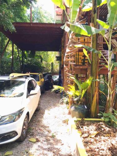 Zahrada ubytování A Casa Raiz Containers