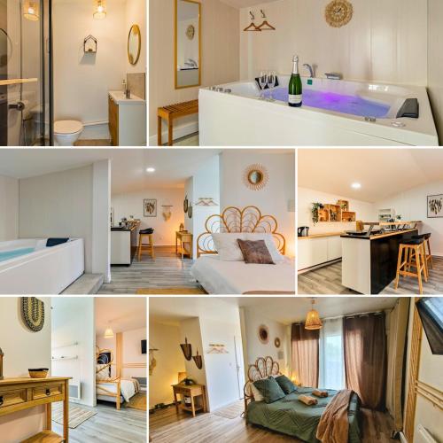 Photo de la galerie de l'établissement Romantic Room - Spa privé, à Eysines