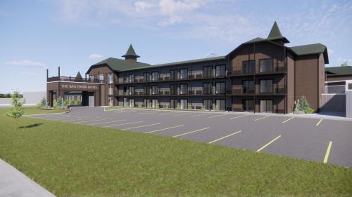 Budova, kde se hotel nachází