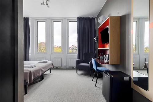 Postel nebo postele na pokoji v ubytování Best Western Hotel Norrkoping City