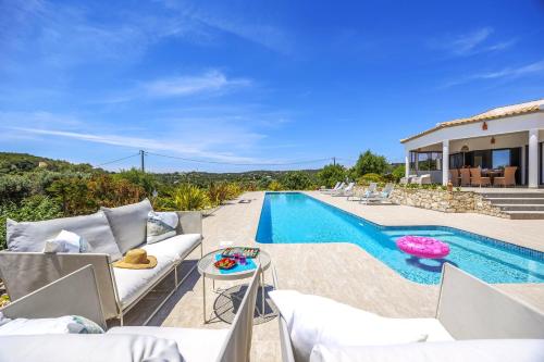 an image of a villa with a swimming pool at Private Oasis in Algarve with Pool & Fruit Garden in Loulé