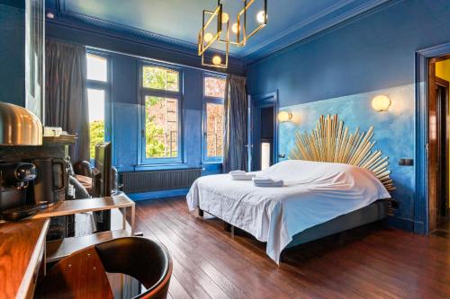 Voodi või voodid majutusasutuse B&B Baron Osy Suite Second Garden toas