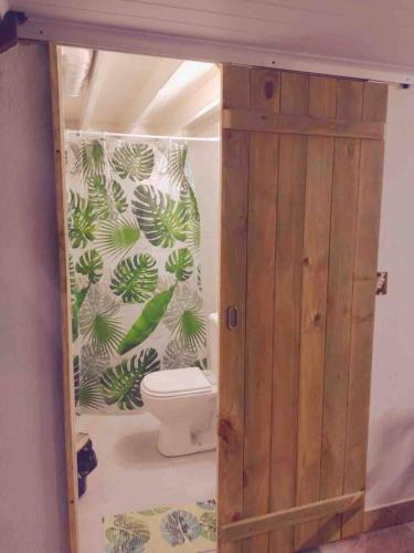 Koupelna v ubytování A Casa Raiz Containers