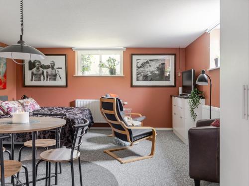 Posezení v ubytování Apartment Måsalycke by Interhome