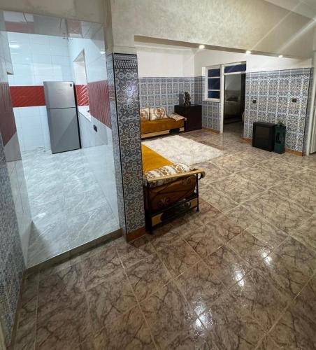 Kuchyň nebo kuchyňský kout v ubytování 5 min Aéroport Appartement avec Terrasse et Grand Appartement