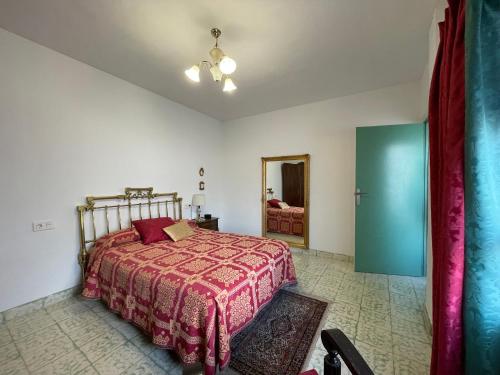 LA CASA VERDE -Mancha Real-Jaen-Ubeda-Baezaにあるベッド