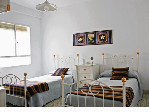 LA CASA VERDE -Mancha Real-Jaen-Ubeda-Baezaにあるベッド