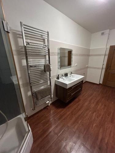 Ένα μπάνιο στο Apartmán Štěpánkův Pivovar