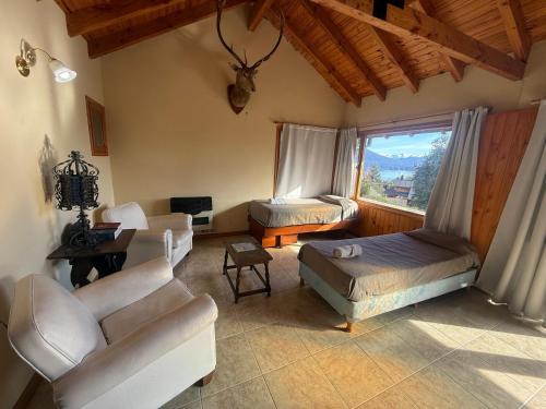 Posedenie v ubytovaní Casa de montaña By Los Amancays