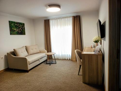 Posezení v ubytování Evelin Deluxe House