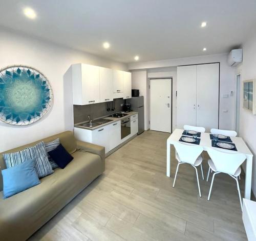 Dapur atau dapur kecil di BiloVarazze with Terrace