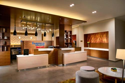 Гостиная зона в Fairfield Inn & Suites by Marriott Villahermosa Tabasco
